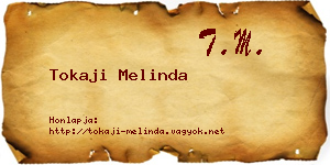 Tokaji Melinda névjegykártya